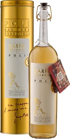 Sarpa di Barrique Oro di Poli - in Geschenkröhre -