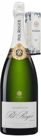 0 Pol Roger Champagne Brut Réserve Magnum (1,5 L) in Geschenkverpackung