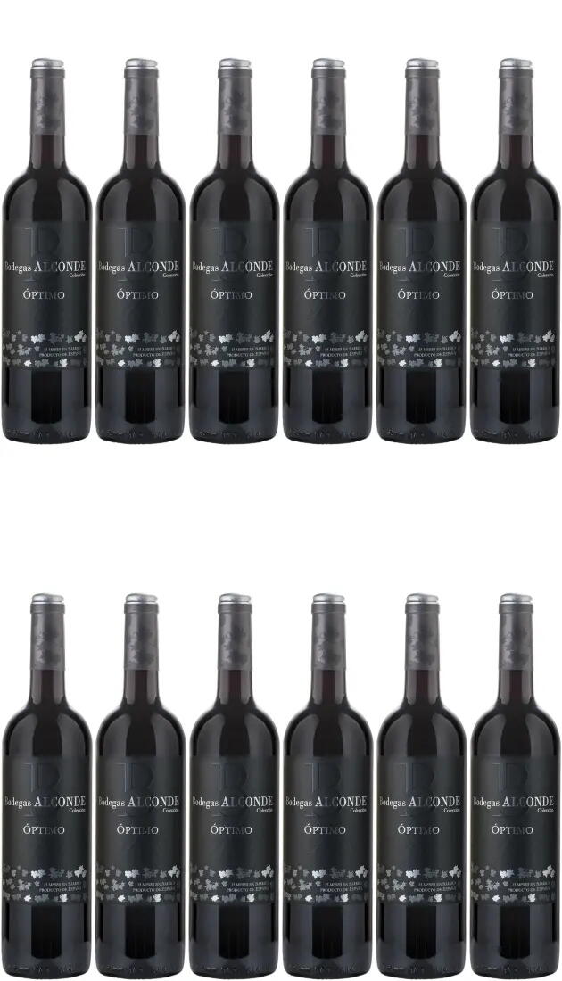 Bodegas Alconde Optimo Colección Vino Tinto 12er Sparpaket