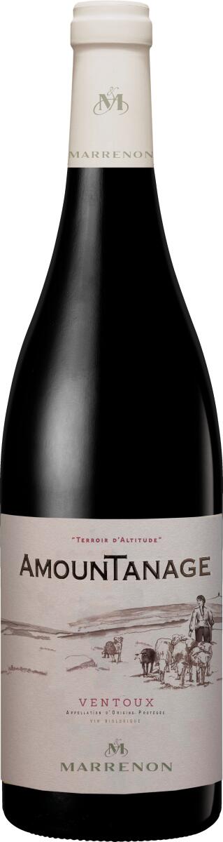 2022 AOP Ventoux Amountanage Bio, rot, 0,75l