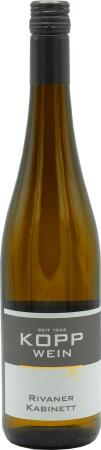 2023 Gutsabfüllung Weingut Kopp Pfalz 23er Rivaner Kabinett trocken Prädikatswein (weiß) 750cl