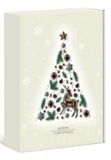 3er Geschenkkarton Weihnachtsmotiv