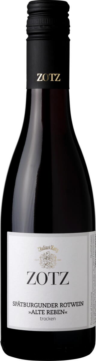 SPÄTBURGUNDER »ALTE REBEN« 0,375L
