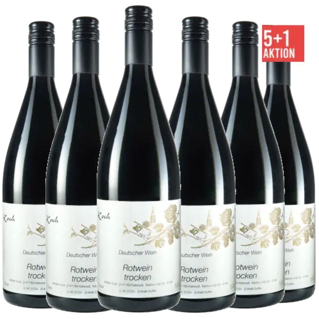 2018 Rotwein trocken letzte Flaschen zum Aktionspreis