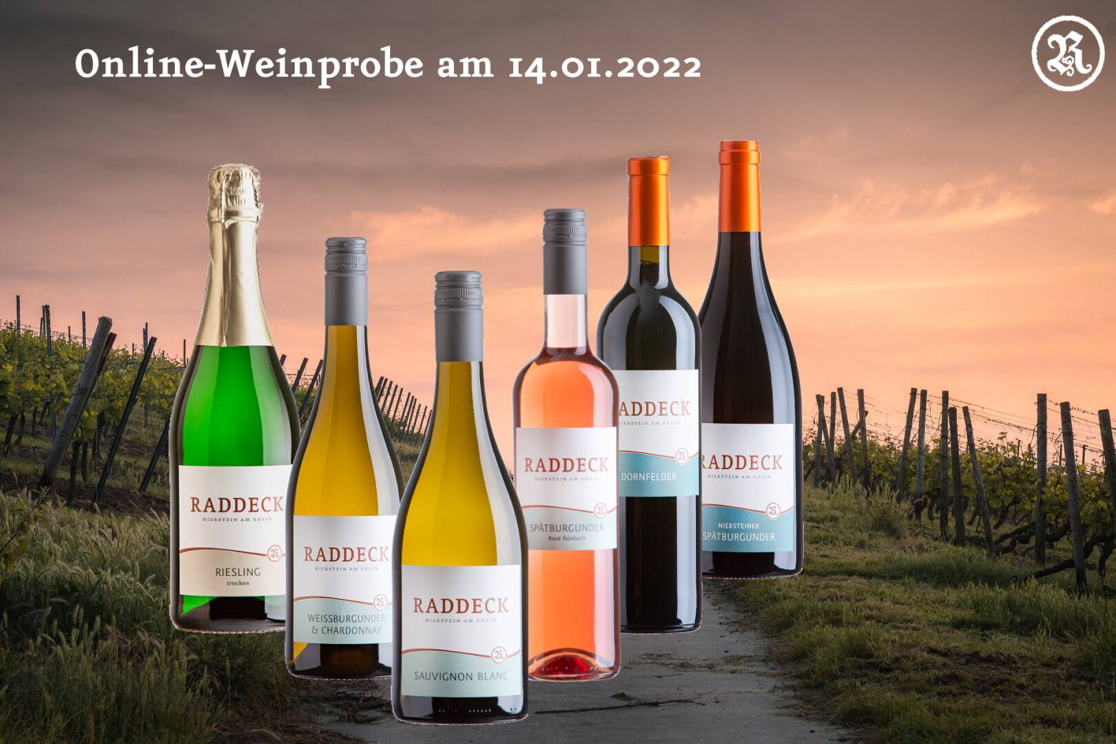 Online-Weinprobe am 14.01.2022