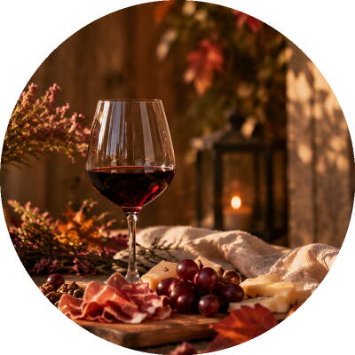 Kastanien, Kürbis, Kaminfeuer – die passenden Rotweine für gemütliche Herbstabende