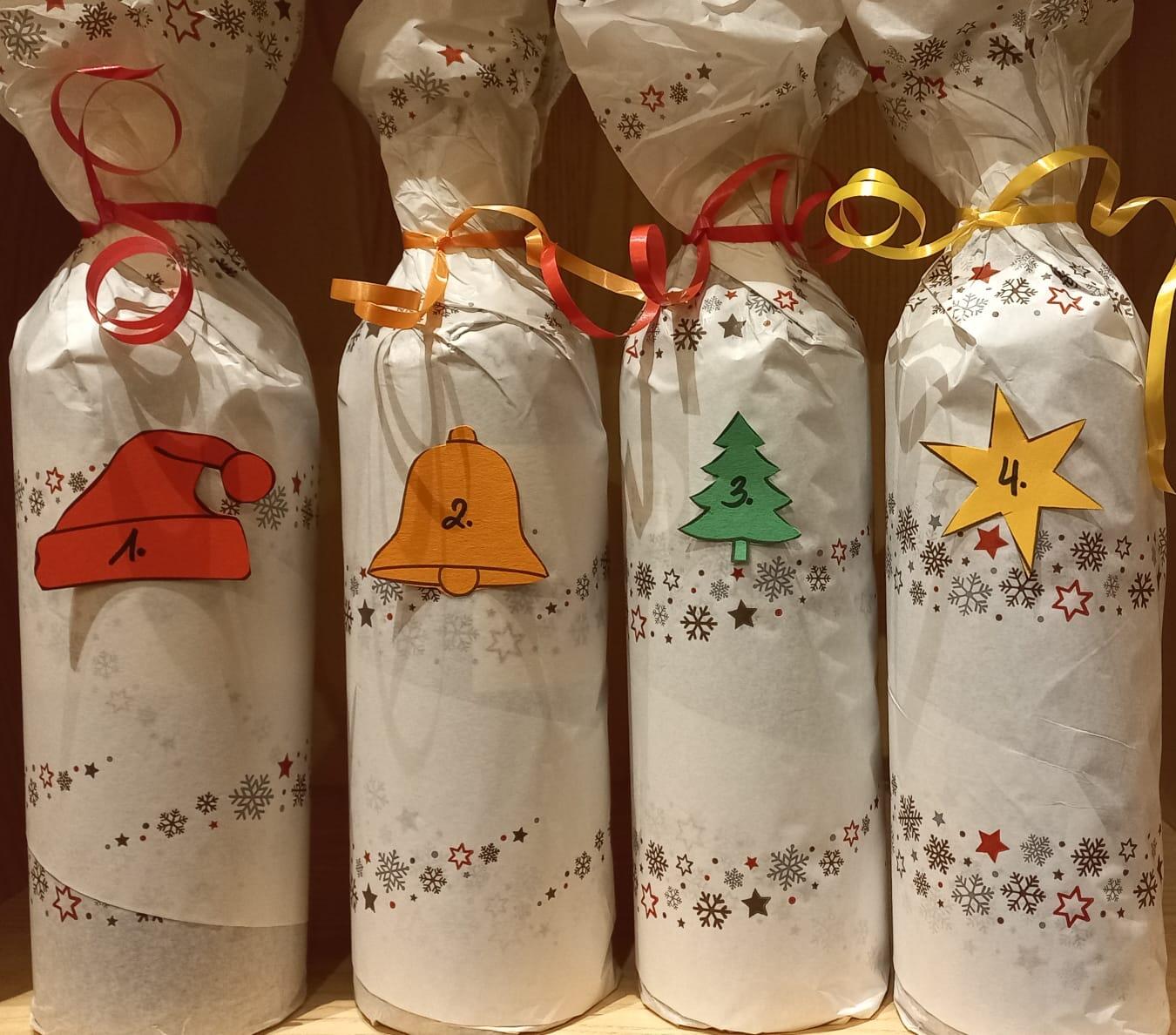 Adventskalender 24 Flaschen