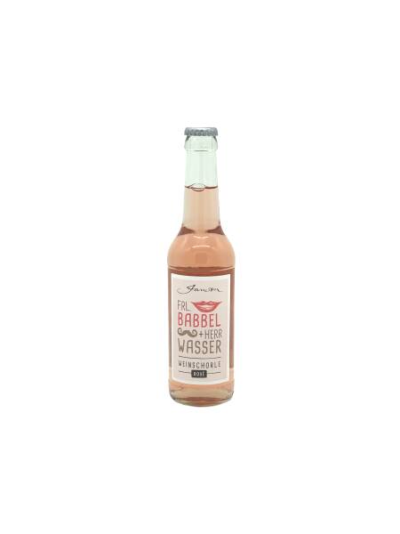  Fräulein Babbel & Herr Wasser | Weinschorle rosé