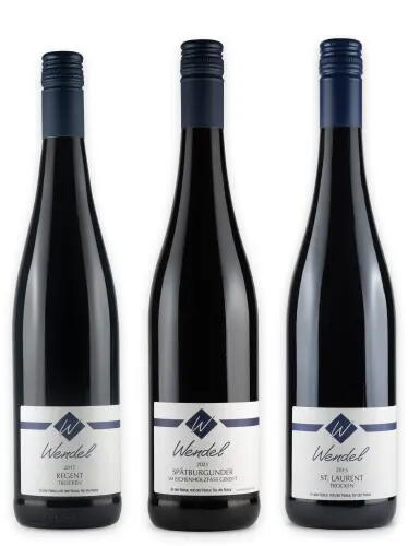 Rotweine trocken 3 Flaschen