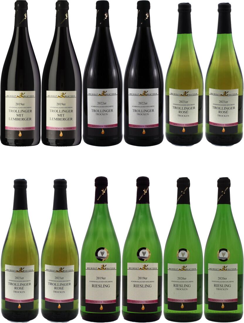 "Kennenlern-Paket" 12er-Paket  1,0L-Flaschen