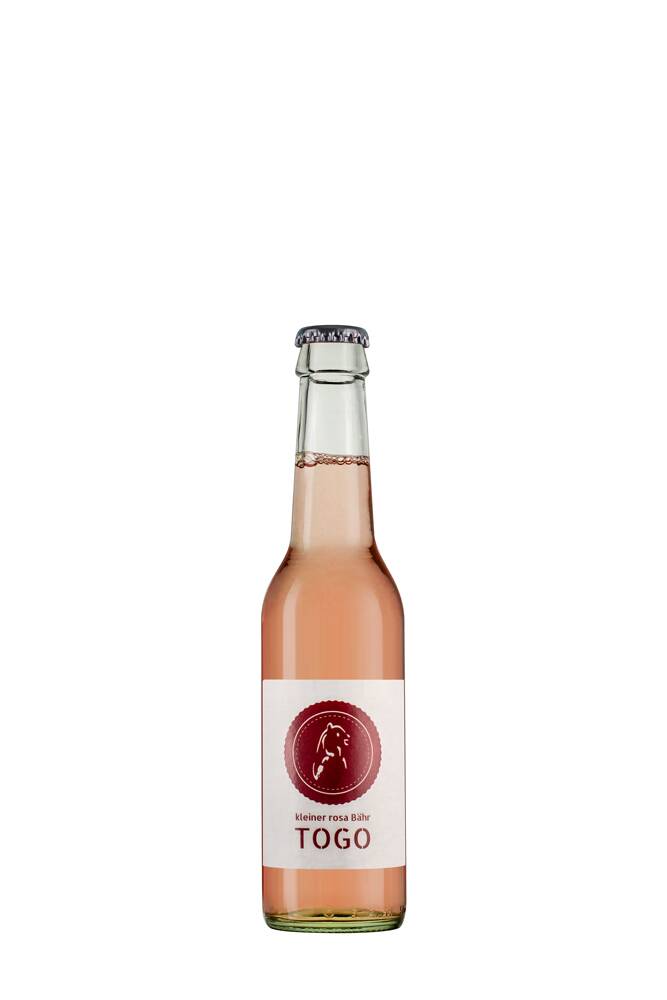 Weinschorle - Kleiner rosa Bähr "ToGo"