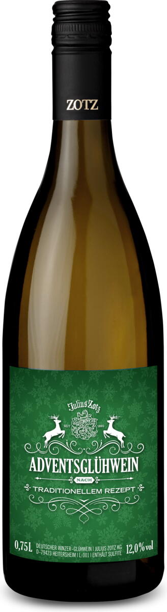 ADVENTSGLÜHWEIN -WEISS-