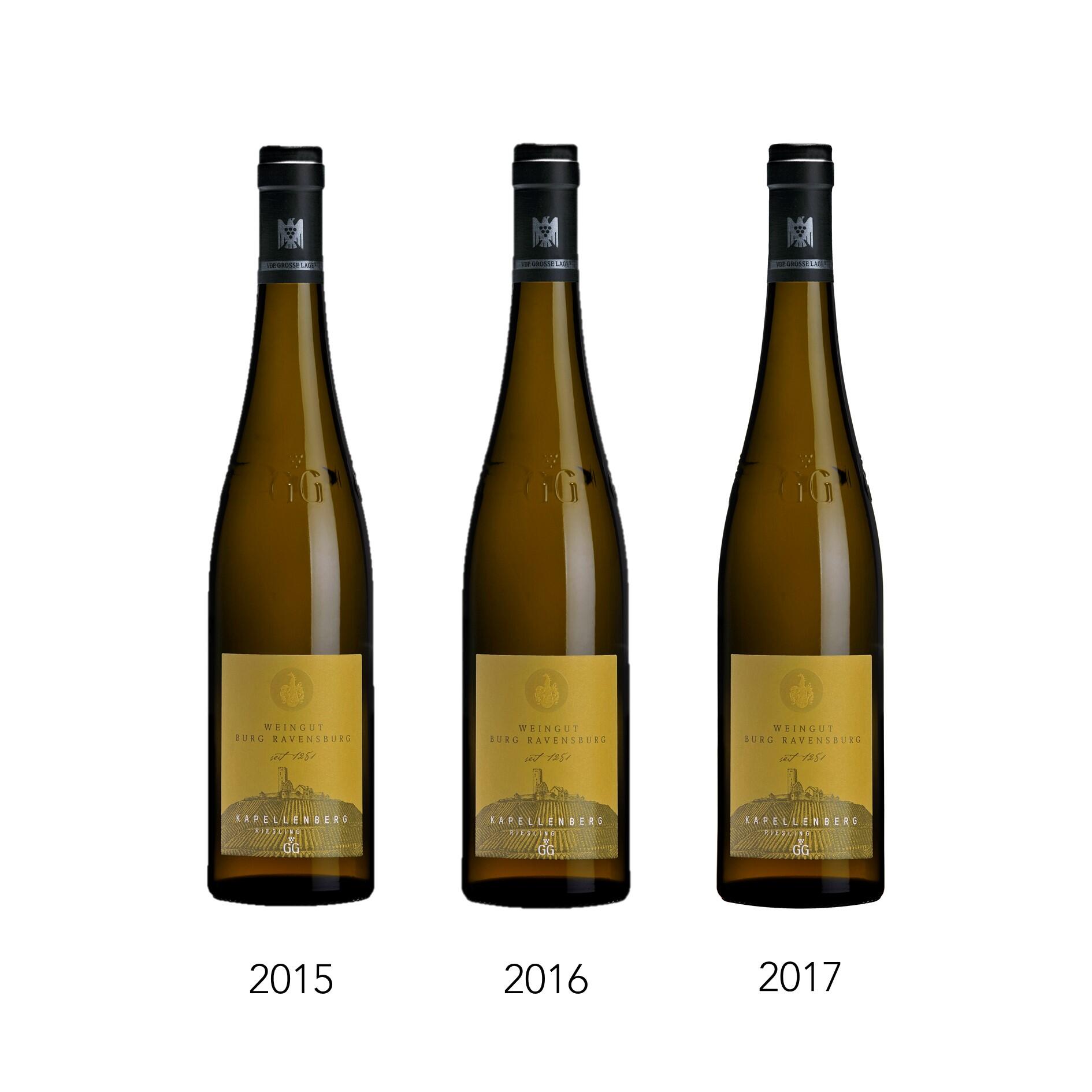 Jahrgangsvertikale KAPELLENBERG Riesling