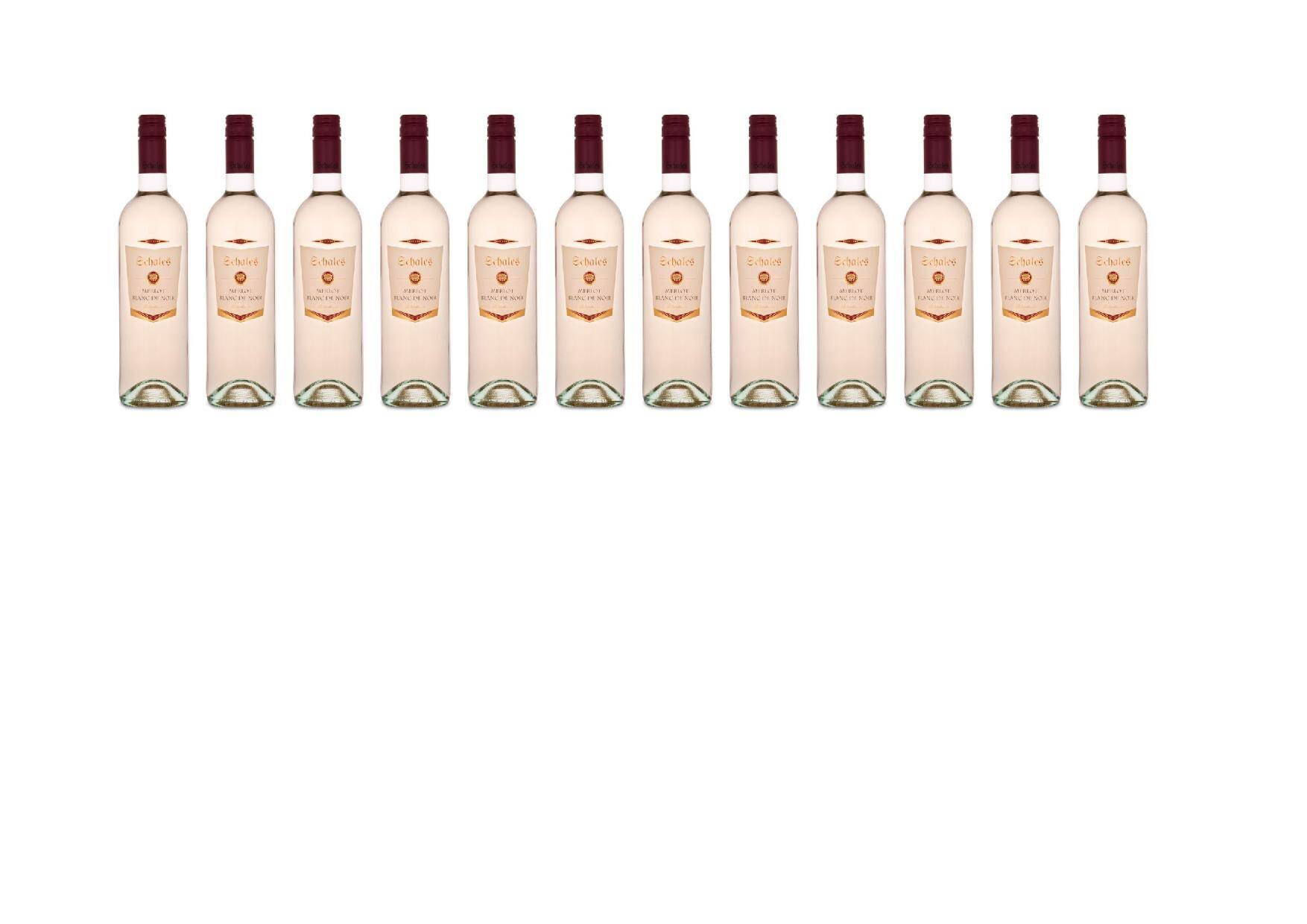 Lagerverkauf 12 Flaschen: 2019 Merlot Blanc de Noir