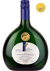Riesling Spätlese feinherb Retzbacher Benediktusberg Weingut Gebr. Geiger jun.