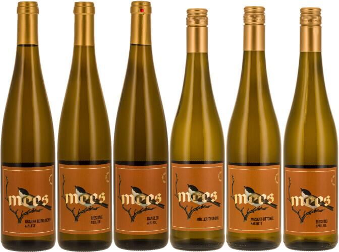 WEISSWEIN LIEBLICH & EDELSÜSS Probierpaket | 6 x 750ml | Weingut Mees