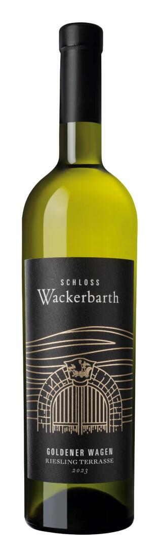 2023er Riesling Goldener Wagen QW Terrasse