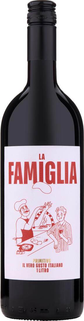 Primitivo Puglia IGT "La Famiglia" -Liter
