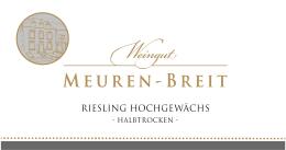 Riesling Hochgewächs halbtrocken Weingut Meuren-Breit