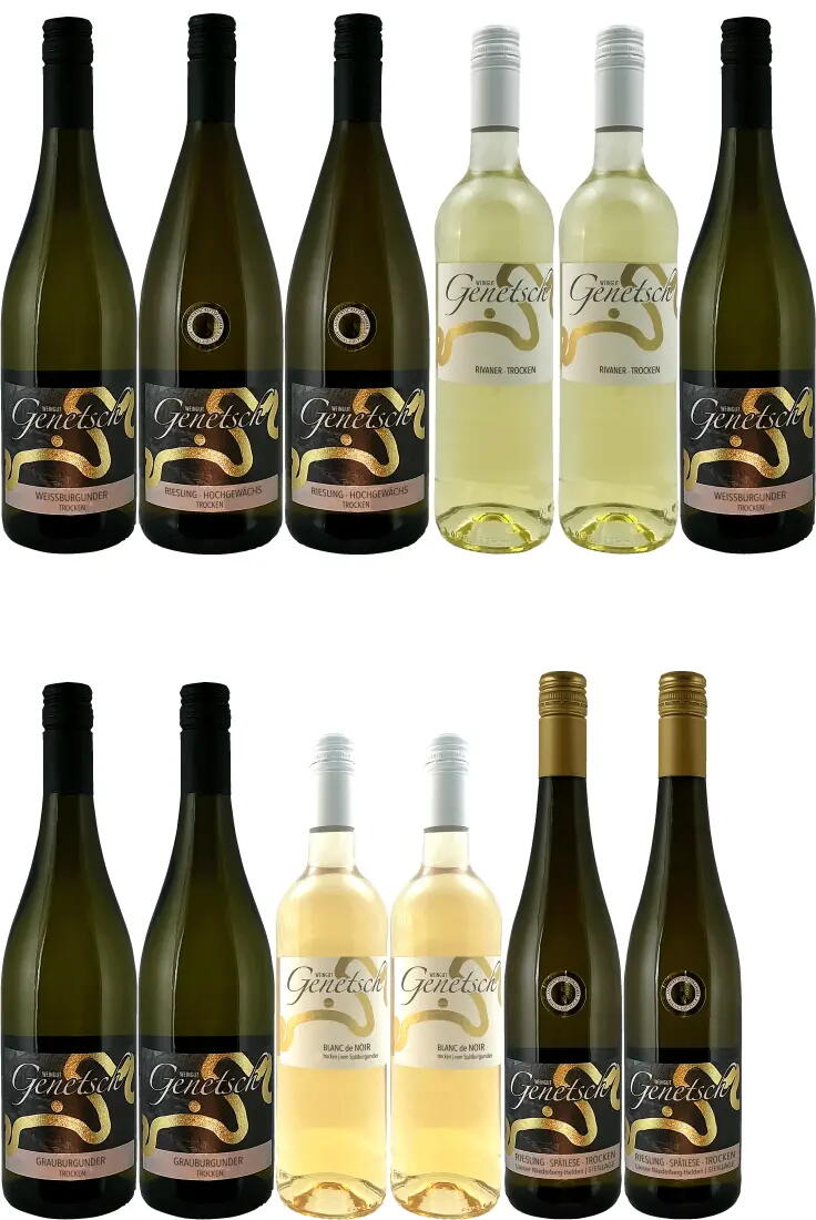 trocken - von RIVANER über GRAUBURGUNDER bis zu Steillagen-RIESLINGE