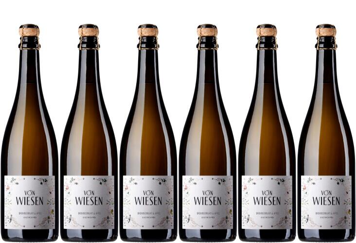Von Wiesen - 5+1 Brombeerblatt & Apfel Perlwein