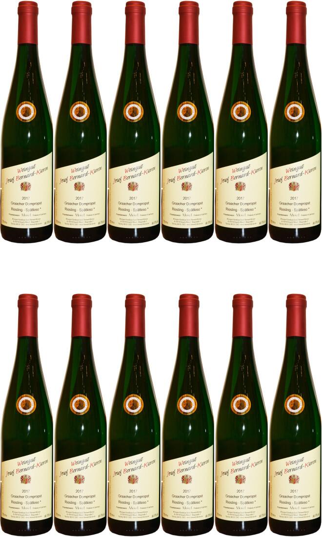 12 Fl Riesling Spätlese* Fruchtsüss