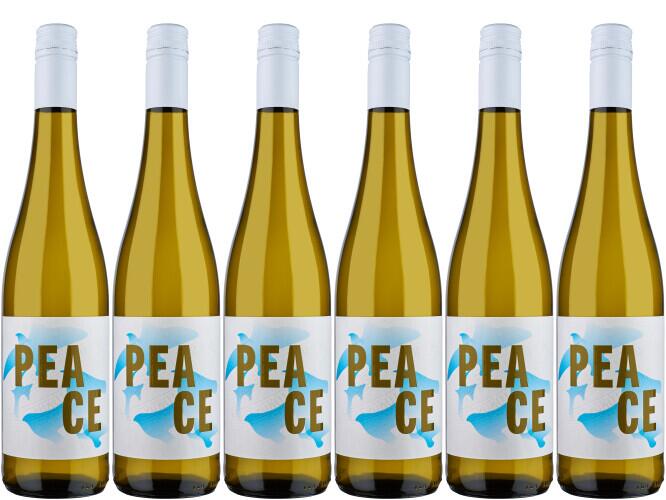 PEACE - Weißweincuvée QbA trocken 6er Paket