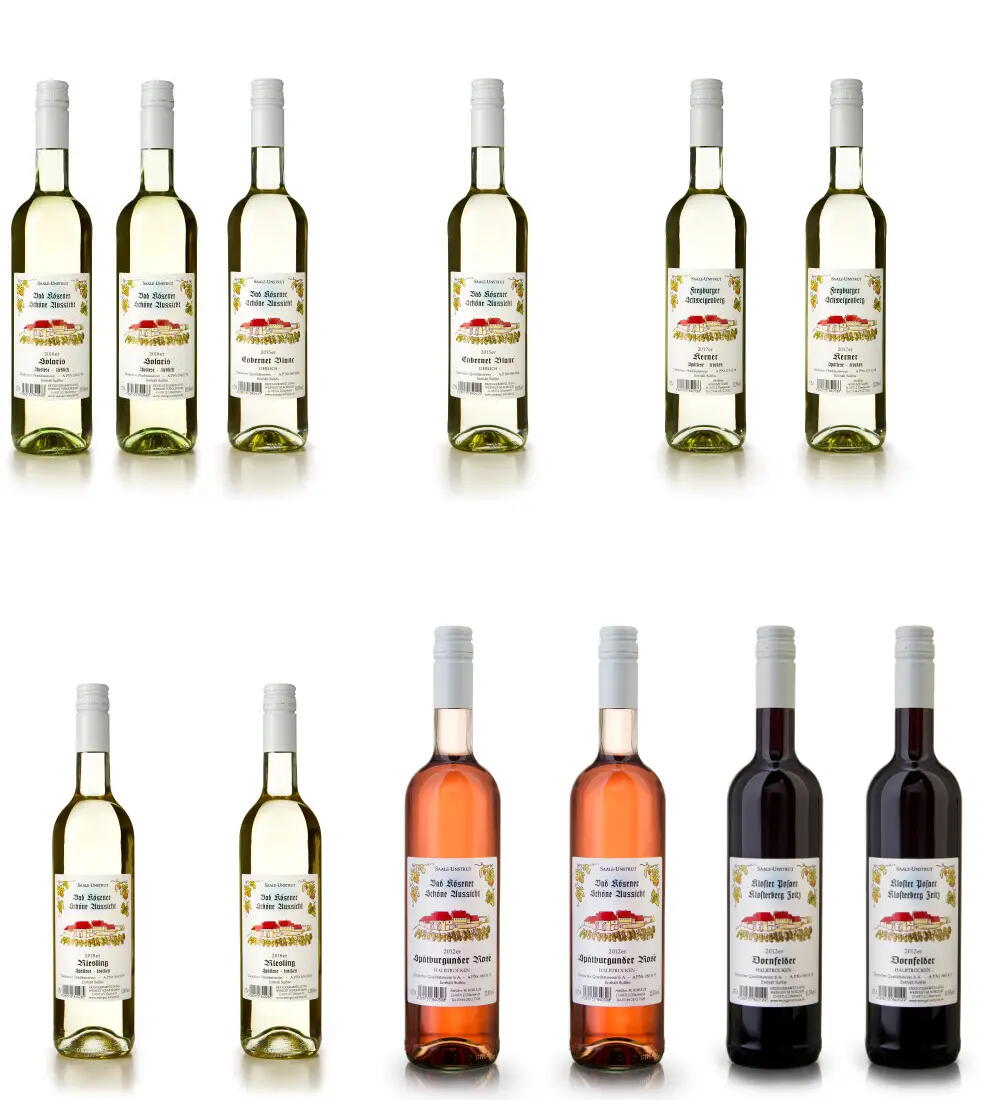 Probierpaket halbtrocken 12er