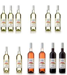 Probierpaket halbtrocken 12er