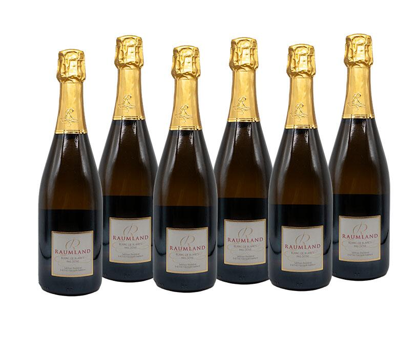 6er Paket Raumland Blanc de Blancs Pas Dosé mit 10% Rabatt