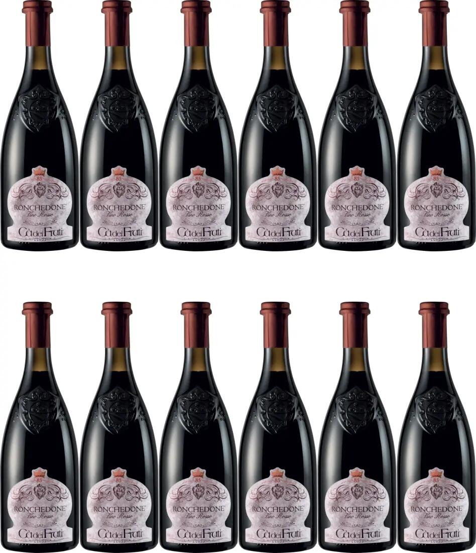 Ca dei Frati Ronchedone Vino Rosso VDT - 12er Sparpaket
