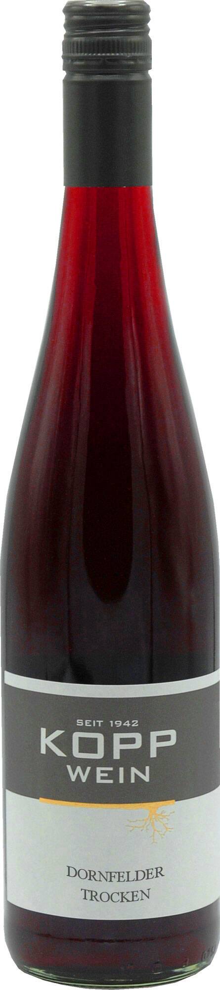 Gutsabfüllung Weingut Kopp Pfalz 22er Dornfelder trocken Wein (rot)