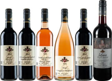Schnupperpakte IV: Rot- und Roséweine - lieblich und halbtrocken