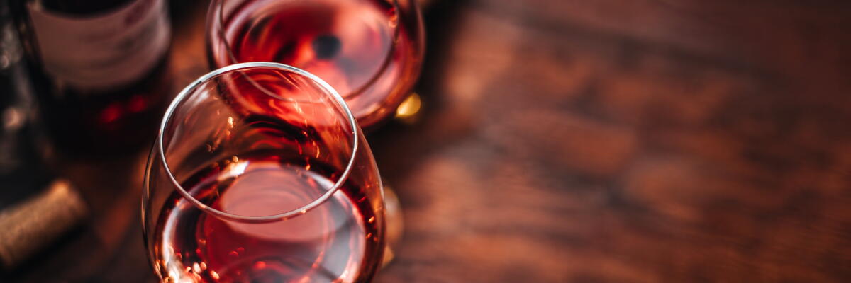 Leichter Rotwein