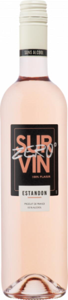 ohne VTF, Estandon Zéro sur Vin 0,0% Alkoholfrei, rosé, 0,75l