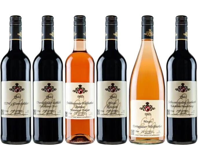Schnupperpakte IV: Rot- und Roséweine - lieblich und halbtrocken