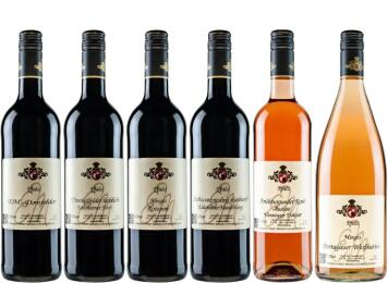 Schnupperpakte IV: Rot- und Roséweine - lieblich und halbtrocken