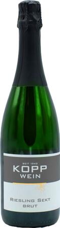 Weinhaus Kopp Pfalz 2019er Riesling Sekt brut Flaschengärung 750cl (Kopie)