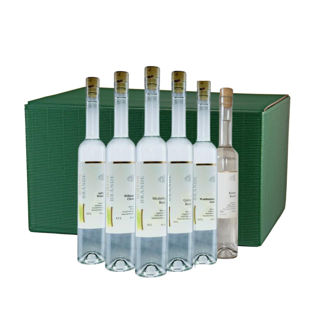 Geschenkpaket Feine Geister - Grüner Karton