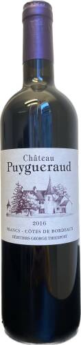 2012 Château Puygueraud Francs – Côtes de Bordeaux