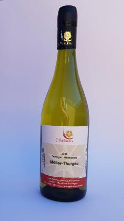 2018er Dertinger Mandelberg Müller Thurgau Kabinett feinherb