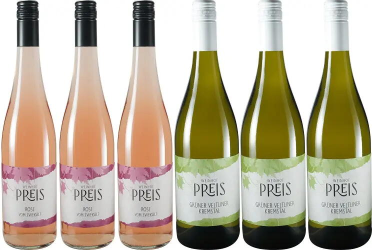 Rose und Grünen Veltliner Paket