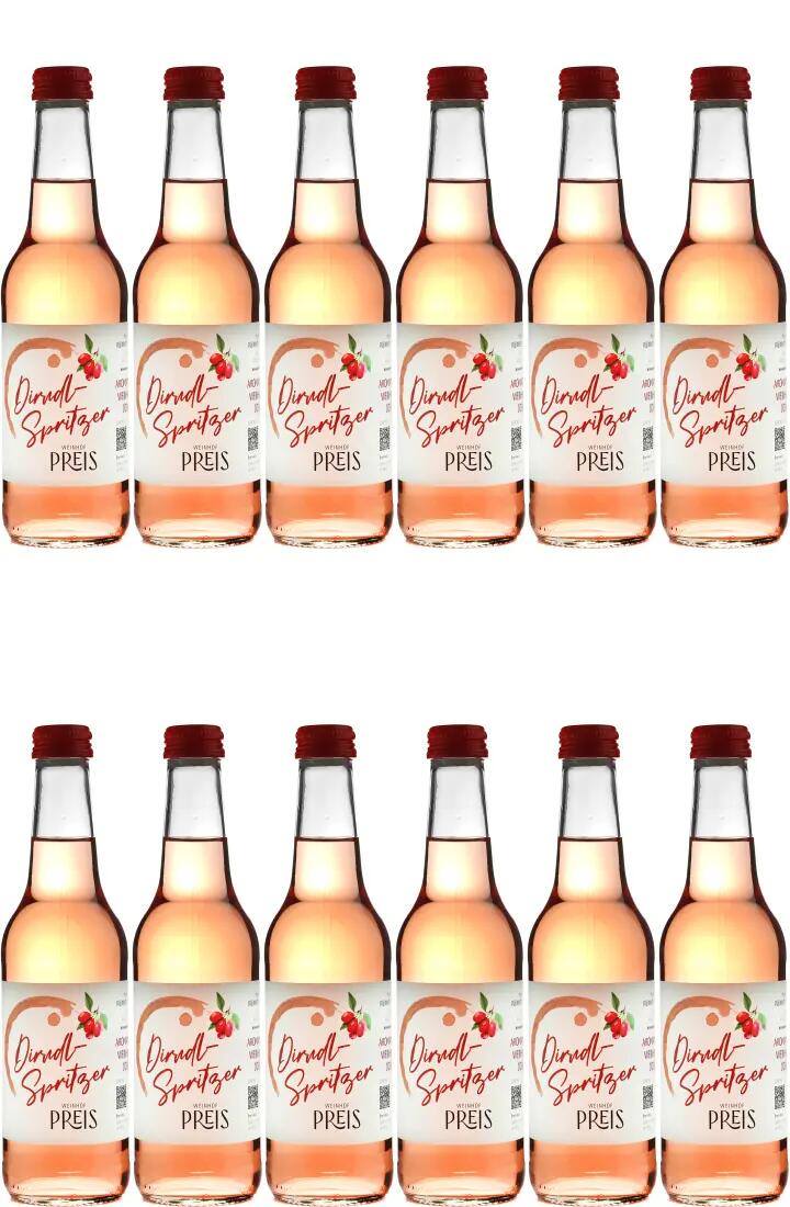 12 x 0,33 l Dirndl Spritzer