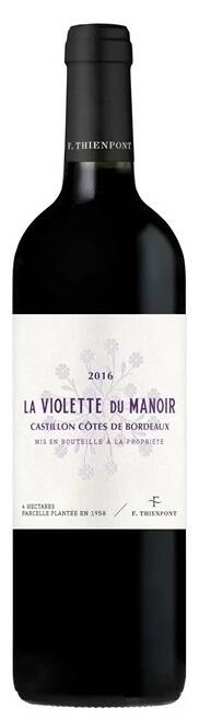 "La Violette du Manoir" Castillon – Côtes de Bordeaux