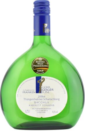 2020 Bacchus Kabinett halbtrocken Thüngersheimer Scharlachberg