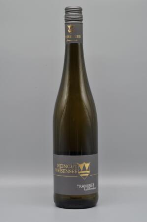 Traminer Spätlese  halbtrocken 2023