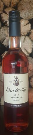 2019 2020er Oberderdinger Kupferhalde              Merlot Rosé trocken QbA