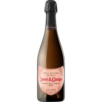 2021 Juvé y Camps "Reserva de la Familia Rosé Brut Nature" DO Cava Gran Reserva (bio)
