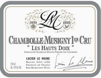 2020 Chambolle-Musigny "Les Hauts Doix"