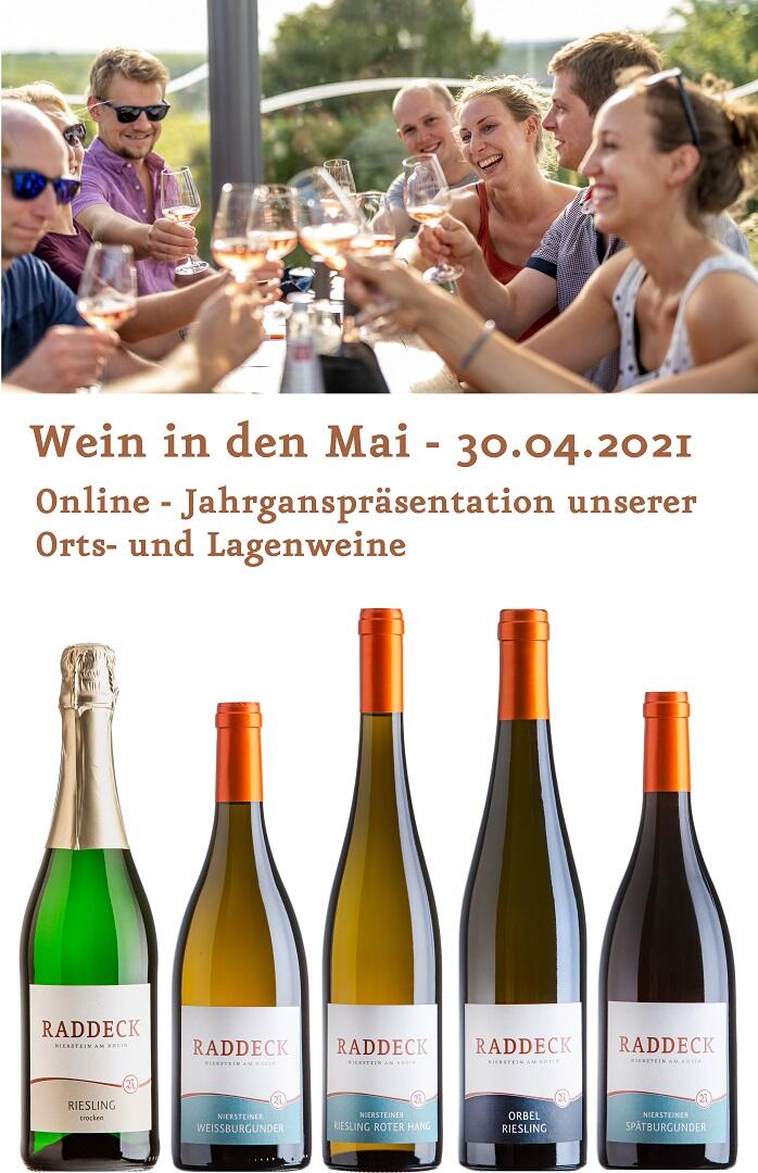 Wein in den Mai Online am 30.04.!